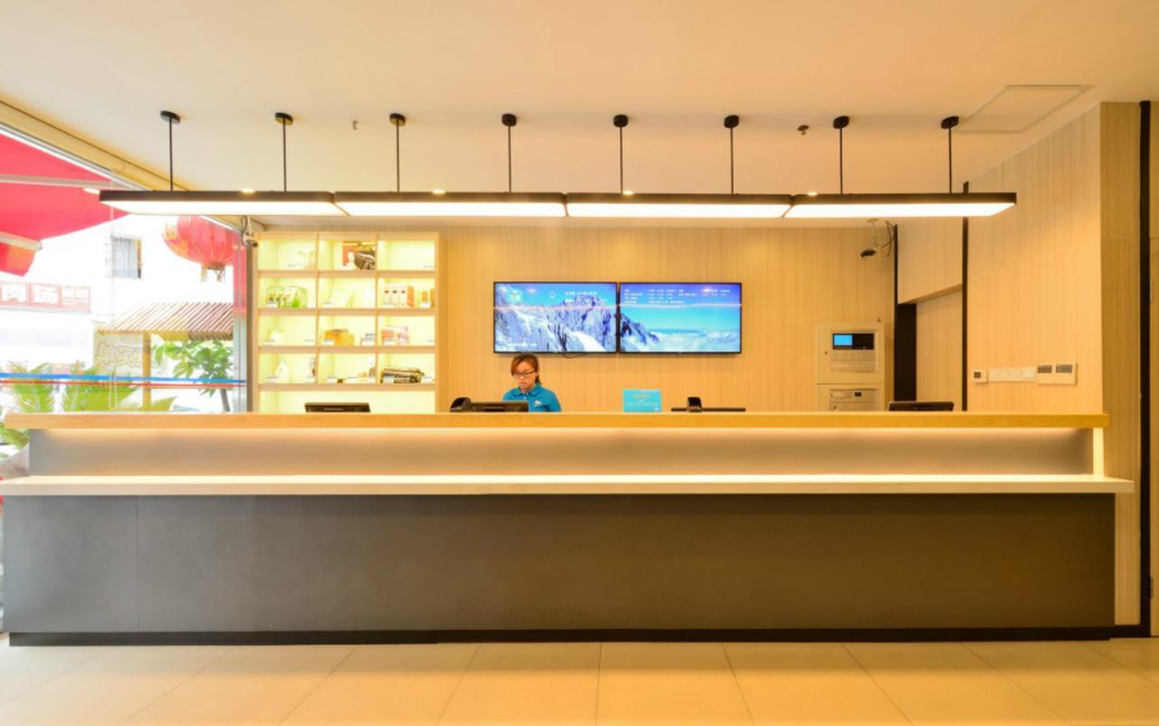 Hanting Express Shanghai Jiazhan Road Exteriör bild